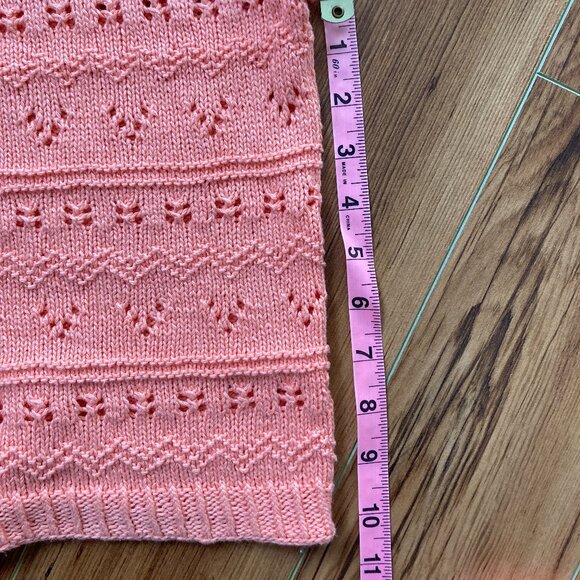 Flamingo Tee Hand knit Small/Medium - Picture 8 of 10